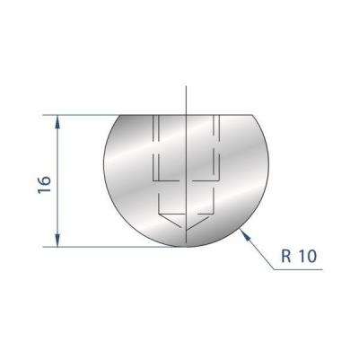 1037: Barre à rayonner R10