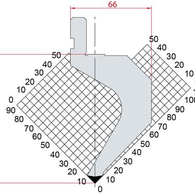 1082: Poinçon 88° r0.8 h104.65