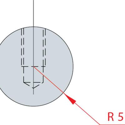 1184: Barre à rayonner R 5