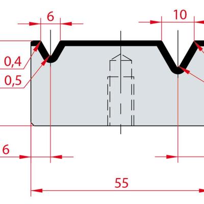 2015: Matrice Amada Promecam à 2V 60°