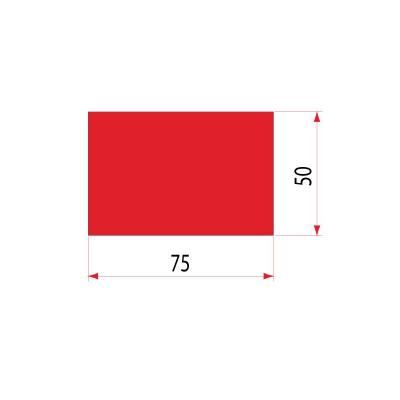 2103: Insert uréthane plein 75x50 mm