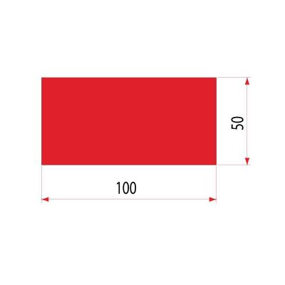 2104: Insert uréthane plein 100x50 mm