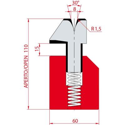 3041: Matrice à écraser, V8 à 30°