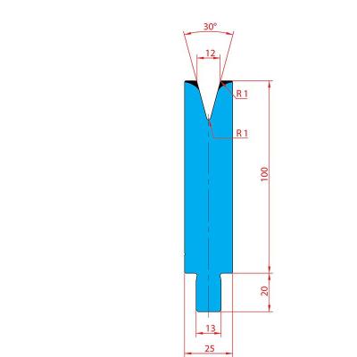 3209: Matrice Trumpf Wila V:12 à 30° H: 100