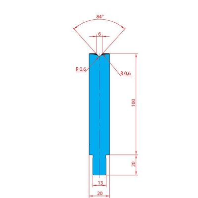 3225: Matrice Trumpf Wila V:6 à 84° H: 100