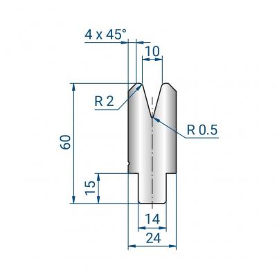 3329: Matrice AFH V10 30°